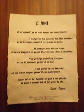 Parchemin ami sarah d'occasion  Sommières