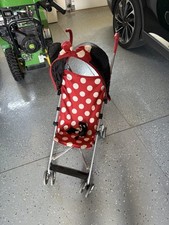 Usado, Carrinho guarda-chuva dobrável Minnie leve altura conforto bebê Disney com cesta comprar usado  Enviando para Brazil