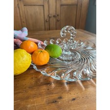 Vintage glass serving for sale  South Burlington