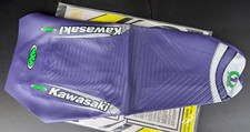 Capa de assento MXA 1997 fábrica Kawasaki Team Emig #1 KX125 KX250 KHI NOS (8) comprar usado  Enviando para Brazil
