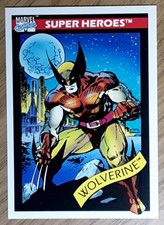 Usado, 1990 Universo Marvel cartão 10 Wolverine. Novo carregador superior grátis. comprar usado  Enviando para Brazil