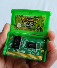 Pokemon Leaf versão verde Nintendo Game Boy Advance genuíno PAL GBA NDS SP NDSL comprar usado  Enviando para Brazil