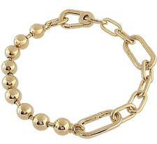 100% Novo Pandora ME Pulseira Berloque Corrente de Metal Dourado 562793C00 comprar usado  Enviando para Brazil