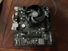 Placa-mãe CPU valor combo oferta AMD Ryzen 5 4500 + Asrock A520-HVD nunca usada comprar usado  Enviando para Brazil