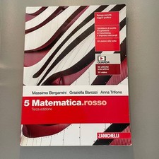 Matematica.rosso terza edizion usato  Lumezzane