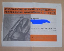 Attestato ass.ne combattenti usato Attestato ass.ne combattenti usato  San Benedetto del Tronto