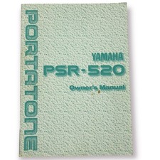Yamaha Portatone PSR-520 Keyboard Owner’s Manual comprar usado Yamaha Portatone PSR-520 Keyboard Owner’s Manual comprar usado  Enviando para Brazil