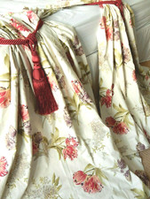 Dunelm curtains pair for sale  POOLE