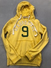 Moletom Aeropostale masculino extra pequeno amarelo lã com capuz #9, usado comprar usado  Enviando para Brazil