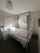 White poster metal for sale  SALFORD