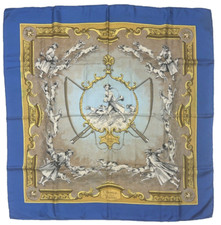 Hermes scarf chiens d'occasion  Expédié en Belgium