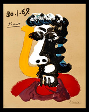 Pablo picasso litografia usato  Lendinara
