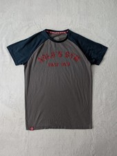Camiseta masculina Gold's Gym média azul cinza malha avançada academia musculação comprar usado  Enviando para Brazil