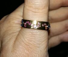 Gold ruby sapphire for sale  HINCKLEY