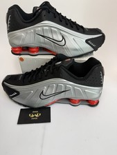 Nike Shox R4 preto prata metálica BV1111-008 tamanho 12, usado comprar usado  Enviando para Brazil