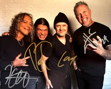 Metallica band signed for sale  New York