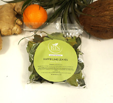 Folhas de limão Kaffir secas alta fragrância qualidade grau A cultivadas na natureza 5G-1KG comprar usado  Enviando para Brazil