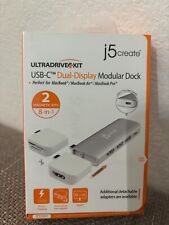 Genuíno j5create JCD387 ULTRADRIVE Kit USB-C Dual-Display Modular Dock-FREE SHPN comprar usado  Enviando para Brazil