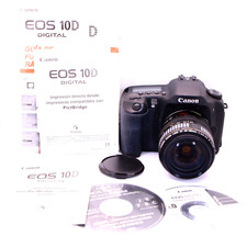 Câmera Digital Canon EOS 10D DSLR com Lente EF 28-105MM II USM FUNCIONA BEM frete grátis comprar usado  Enviando para Brazil