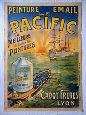 Affiche publicitaire peinture d'occasion  France
