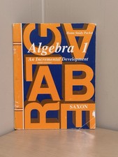 Writing algebra saxon for sale  Scottsdale