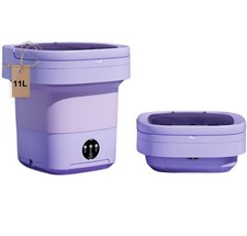 Máquina de lavar portátil, mini lavadora, 11L atualizada grande capacidade dobrável comprar usado  Enviando para Brazil