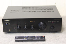 AMPLIFICADOR ESTÉREO INTEGRADO PIONEER A-20 ELITE Perfeito!! + controle remoto comprar usado  Enviando para Brazil