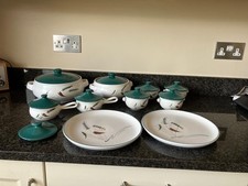 Vintage denby green for sale  RUGBY