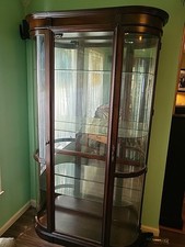 Pair lighted curio for sale  Westville