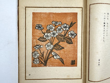 Usado, Japanese Woodblock Print Book “Flowers of Japan” Onchi Koshiro Poetry 1946 comprar usado  Enviando para Brazil