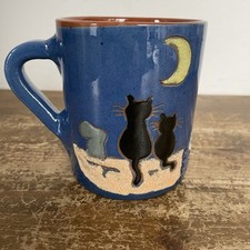 Cat studio pottery for sale  LEEK