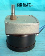 Motor síncrono CA ímã permanente engrenado Hurst modelo PB P/N 3204-029 comprar usado  Enviando para Brazil