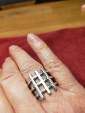 Anello argento rodiato usato  Villanova Solaro