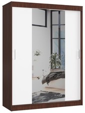 AKORD SZAFA PRZESUWNA 150cm CLP WENGE / BIAŁA na sprzedaż  PL