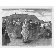Scarborough promenade antique for sale  GLASGOW