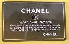 Carta autenticità chanel usato  Milano