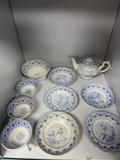 Antique blue white for sale  CIRENCESTER