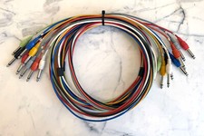 Cabo Hosa 8 canais cobra 1/4" telefone para 1/4" telefone 10' comprimento, usado comprar usado  Enviando para Brazil