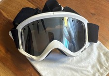 Óculos de proteção feminino branco ANON Burton snowboard inverno esqui ajustável com bolsa comprar usado  Enviando para Brazil