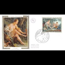 Fdc soie tableau d'occasion Fdc soie tableau d'occasion  Crécy-la-Chapelle