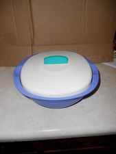 NOVA TIGELA EXCLUSIVA PARA SERVIDOR DE ARROZ E SOPA TUPPERWARE LEGACY COM COLHER 1,8L COR AZUL comprar usado  Enviando para Brazil