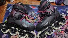 Rollerblade Twister Edge Feminino Skate Inline Preto/Roxo Tamanho 7.5 Frete Grátis, usado comprar usado  Enviando para Brazil