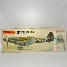 Kit de modelo de avião Matchbox Spitfire Mk-22/24 cinza preto escala 1/32 PK 501 comprar usado  Enviando para Brazil