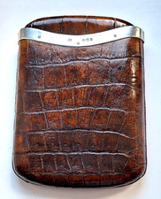 Antique crocodile leather for sale  SAFFRON WALDEN