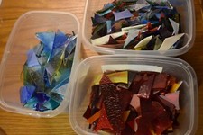 Lot stained glass for sale  Graham