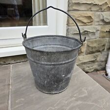 Vintage galvanised bucket for sale  BARNSLEY