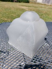 Frosted square glass for sale  CHESSINGTON