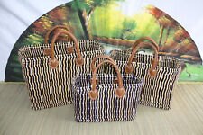 Panier roseau cabas d'occasion  Les Pieux
