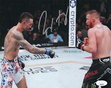 Foto autografada 8x10 assinada por Max Holloway UFC Blessed JSA CERTIFICADO DE AUTENTICIDADE Justin Gaethje, usado comprar usado  Enviando para Brazil