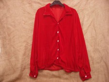 Mens red velvet for sale  LONDON